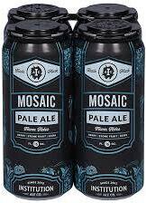 Institution Mosaic Pale Ale 16oz 4pk Can
