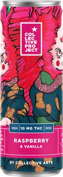 Collective Arts Raspberry & Vanilla 10mg THC Sparkling Juice