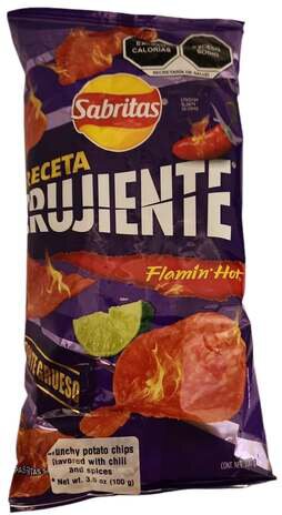 Sabritas Receta Crujiente Flamin Hot