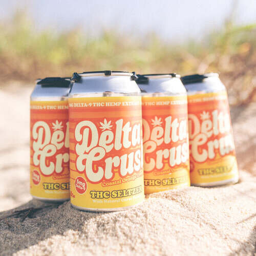 Delta Crush 5mg THC Infused Costal Orange Crush