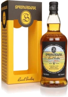 Springbank 8 Year Old Local Barley 700ML - Last Call Wine