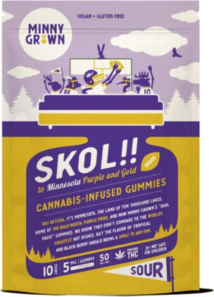 Minny Grown Skol Gummies 5mg