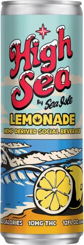 High Sea by Sea Isle Lemonade 10mg THC Beverage
