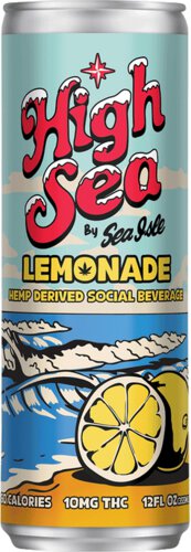 High Sea by Sea Isle Lemonade 10mg THC Beverage
