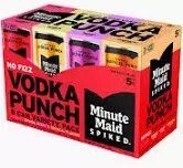 Minute Maid Spiked Vodka Punch Variety