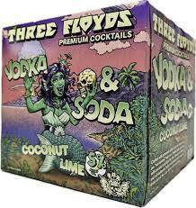 Three Floyds Vodka Soda Coconut Lime