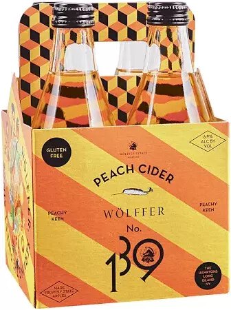 Wolffer Cider Peach Cider 12oz