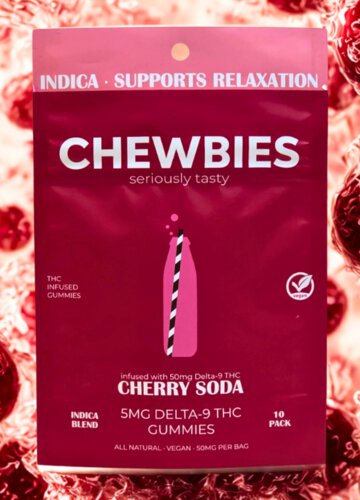 Chewbies Cherry Soda 5mg THC Gummies