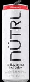 Nutrl Strawberry Vodka Seltzer