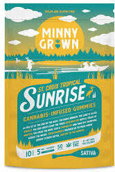 Minny Grown Saint Croix Tropical Sunrise 5mg Thc Gummies