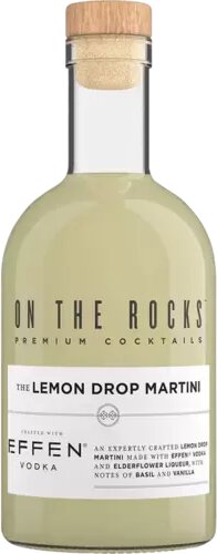 On The Rocks Lemon Drop Martini
