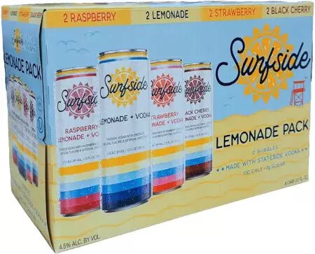 Surfside Lemonade Vodka Soda Variety Pack