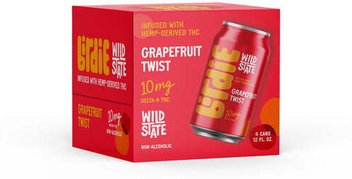 Wild State Birdie Grapefruit Twist 10mg Thc