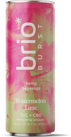 Brio Burst Watermelon Lime 10mg Thc