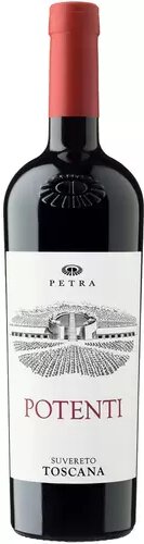 Petra Potenti Cabernet S & F Rosso Toscana IGT Tuscany Italy