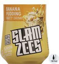 SLAMZEES BANANA PUDDING 187ML