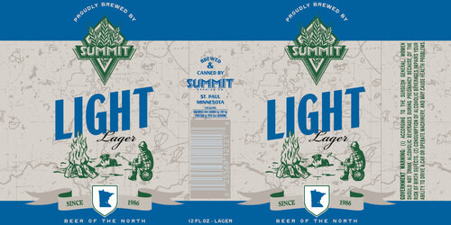 Summit Lager Light Flat