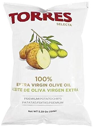 TORRES EXTRA VIRIGN OLIVE OIL POTATO CHIPS