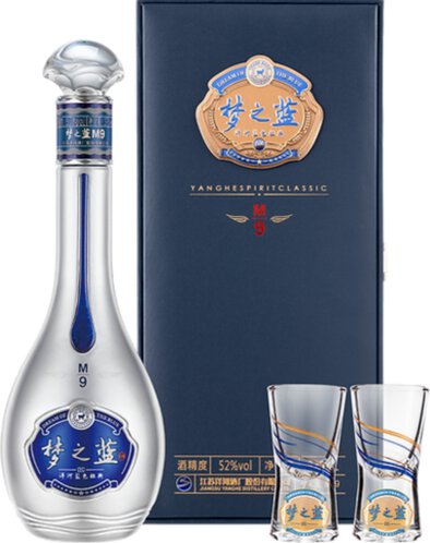 Yanghe Meng Zhilan Dream Blue Baijiu M9