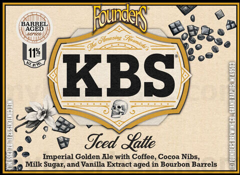 Founders KBS Iced Latte