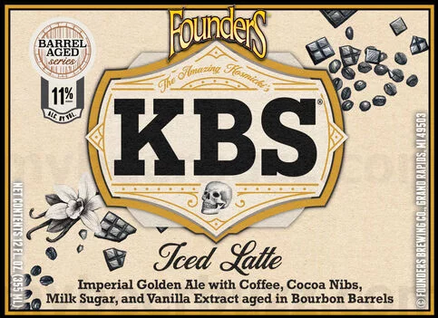 Founders KBS Iced Latte