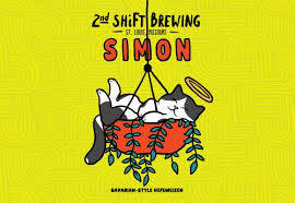 2nd Shift Simon Bavarian Style Hefeweizen