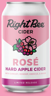 Right Bee Cider Rose Hard Apple
