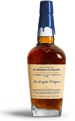 Makers Mark Dodgers Champion Selection Limited Edition Whiskey