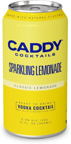 Caddy Cocktails Sparkling Lemonade