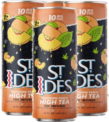 Saint Ides 10mg Southern Peach High Tea 12zc