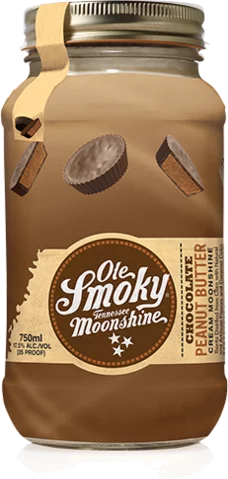 Ole Smoky Chocolate Peanut Butter Cream Moonshine