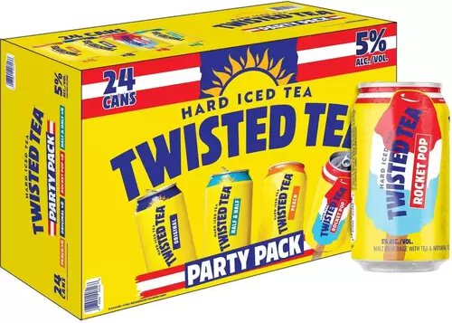 Twisted Tea Rocket Pop Party Pack