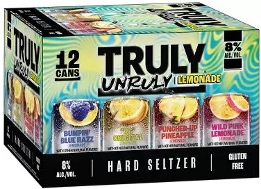 Truly Unruly Lemonade 12 pack Variety