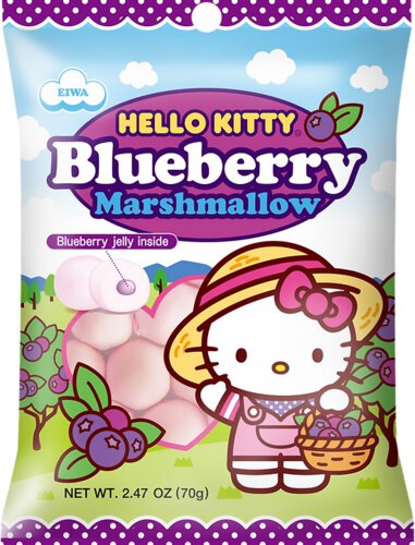 Hello Kitty Marshmallow Blueberry