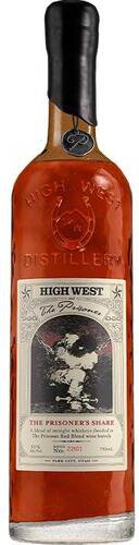 High West The Prisoner's Share Blended Straight Whiskey Batch 25005