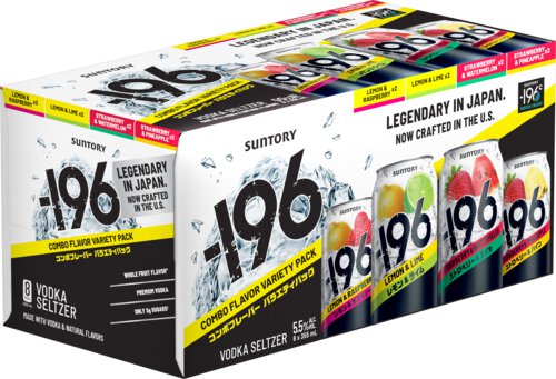 Minus 196 Vodka Seltzer Variety #3 Blends