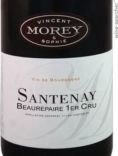 Morey Santenay Beaurepaire Blanc