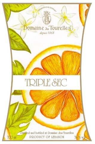 Domaine Des Tourelles Oranjaline Triple Sec Liqueur