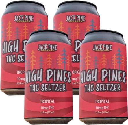 Jack Pine High Pines Tropical 10mg THC