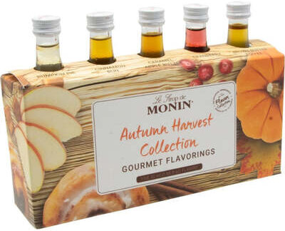 Monin Autumn Harvest Syrup Collection