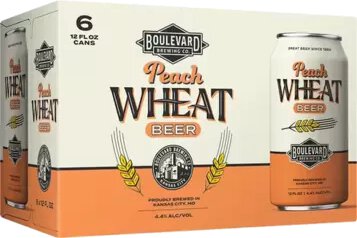 Boulevard Unfiltered Peach Wheat Ale Cns