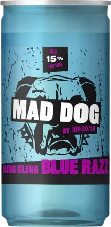Mad Dog Bling Bling Blue Razz