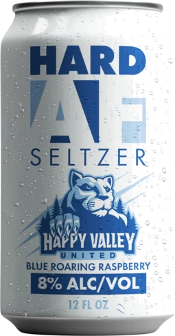 Hard AF Seltzer Roaring Blue Raspberry