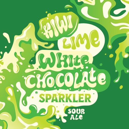 Weldwerk's Kiwi Lime White Chocolate Sparkler
