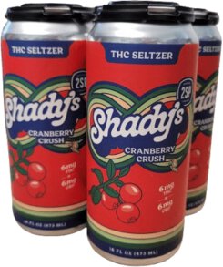 2SP Shady's Cranberry Crush 6mg THC Seltzer