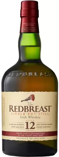 Red Breast 12 Year Single Pot Still Irish Whiskey