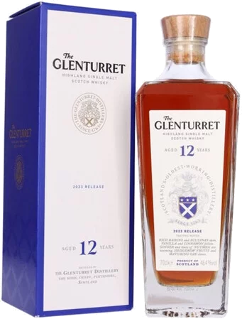 The Glenturret 12 Year Old Highland Single Malt Scotch Whisk