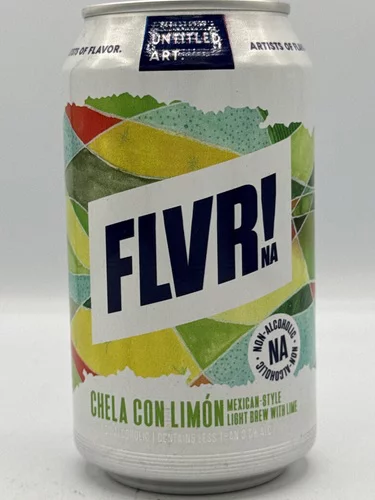 Untitled Art FLVR! Chela Con Limon N/A Lager, 12oz