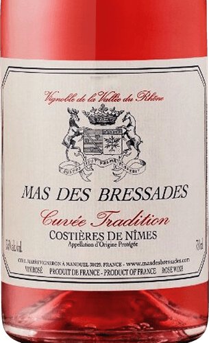 Mas des Bressades Tradition Rosé Costières de Nîmes