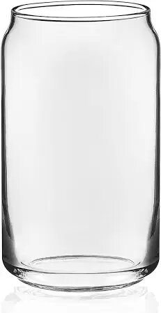 True Beer Can Glass
